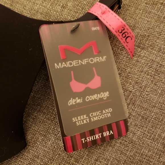 TWO Maidenform Demi coverage T-shirt bra 36C - Picture 3 of 5